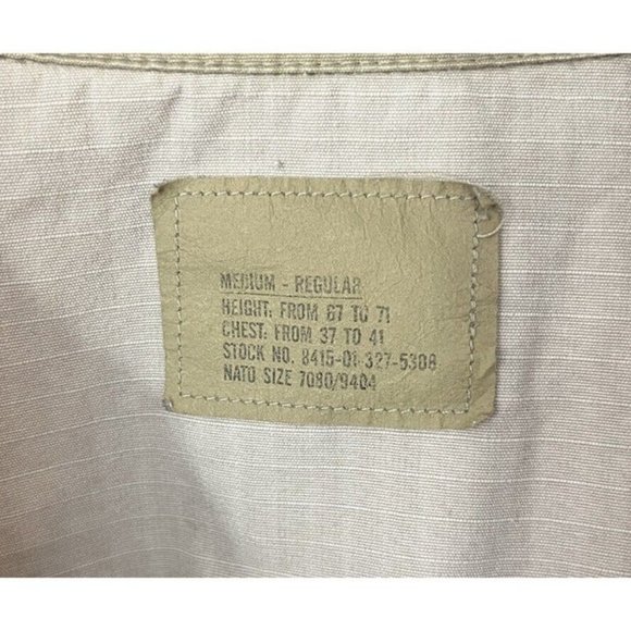 US Air Force Desert Camouflage Jacket/Coat Men’s Size Medium W/Patches USCENTAF - Picture 10 of 12